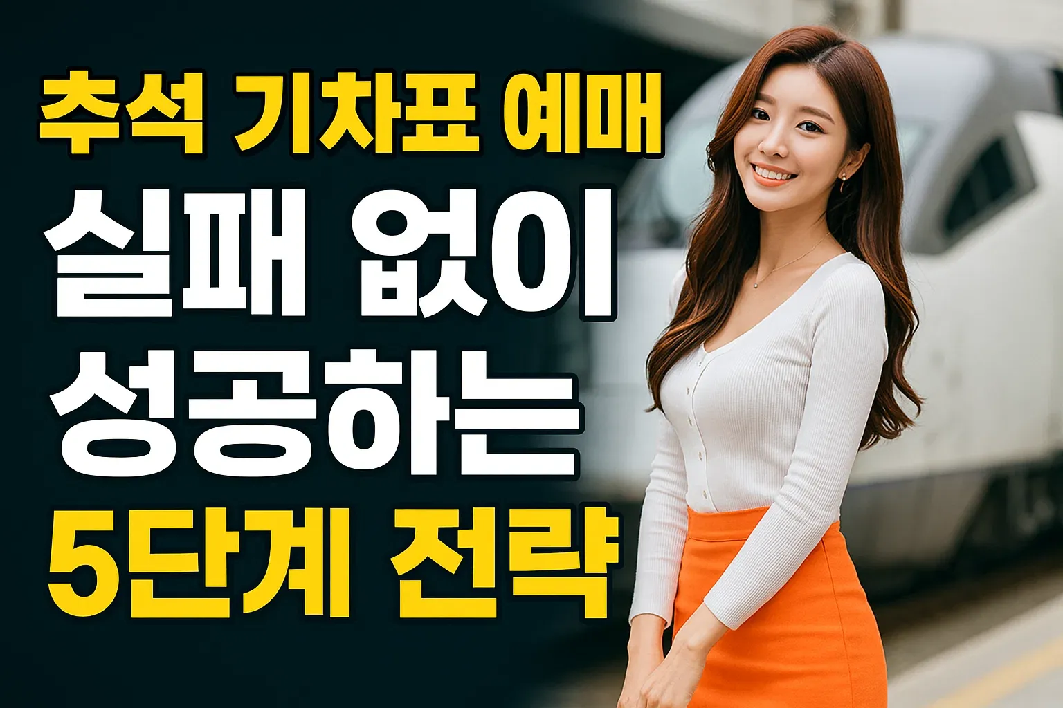 추석 기차표 예매, 실패 없이 성공하는 5단계 전략_썸네일