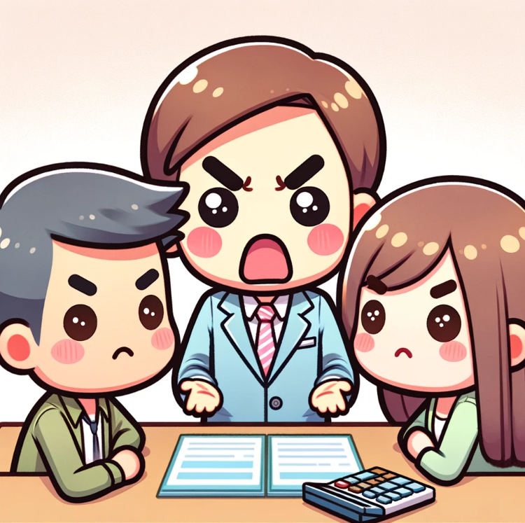 중개사-화내는-모습