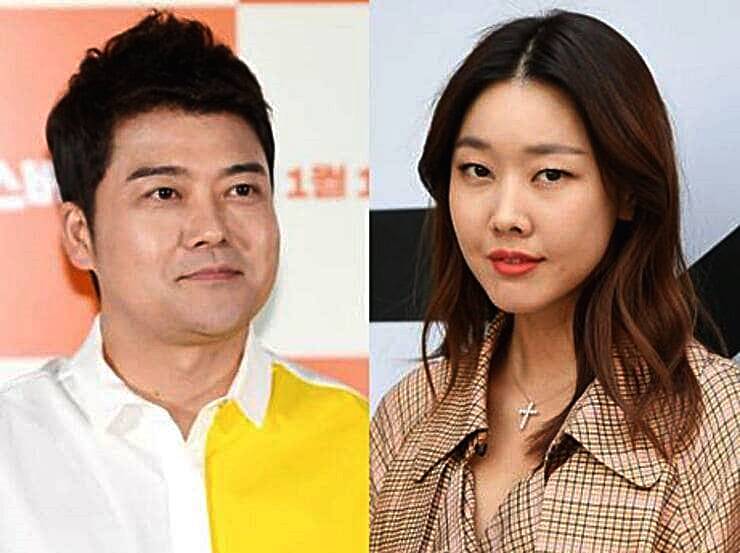 방송인-전현무-모델-한혜진