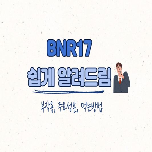 bnr17유산균 다이어트 효능