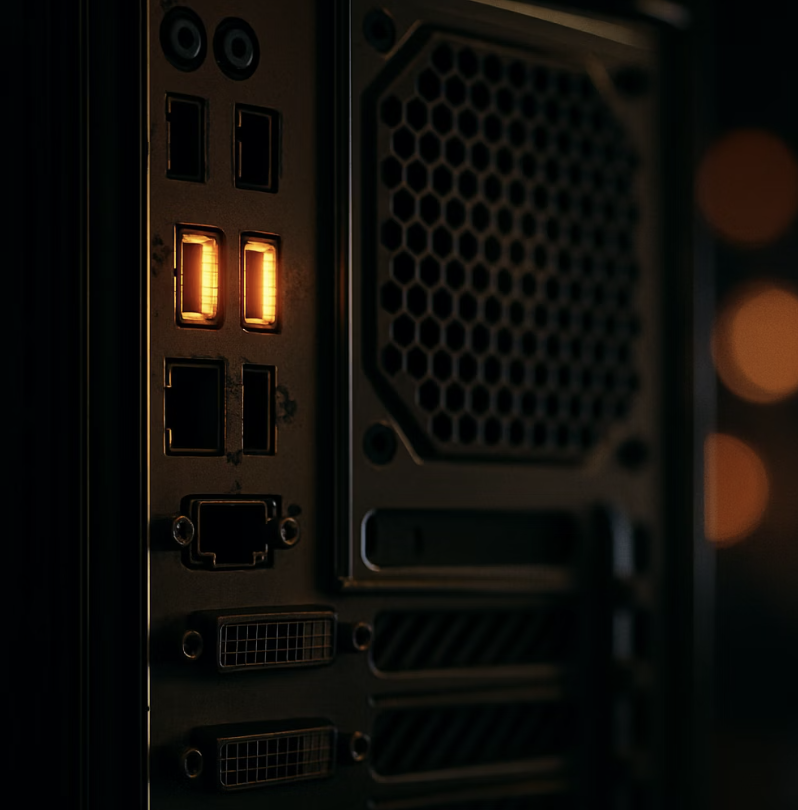 잊지 마세요, 안정적인 USB 포트