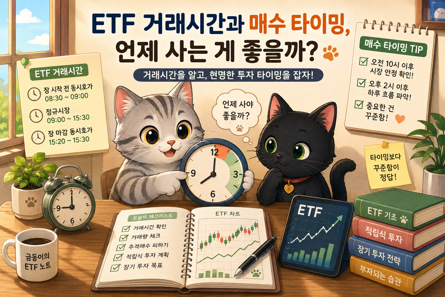 국내 주식 거래시간 매도 매수 관련 내용