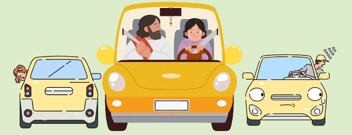 자동차_스티커금지