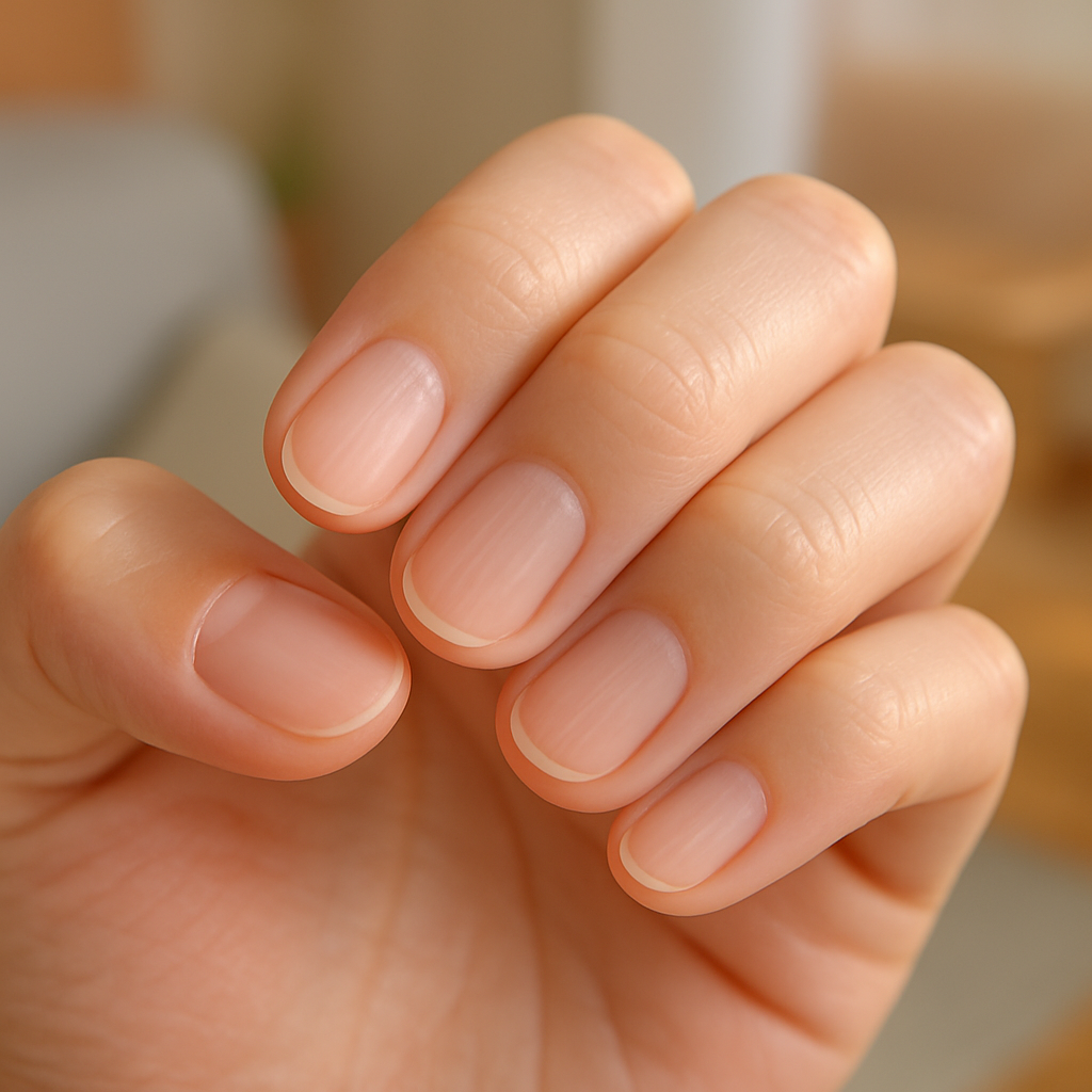 손톱 검은색 세로줄