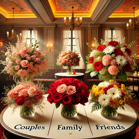 꽃 선물 종류와 의미