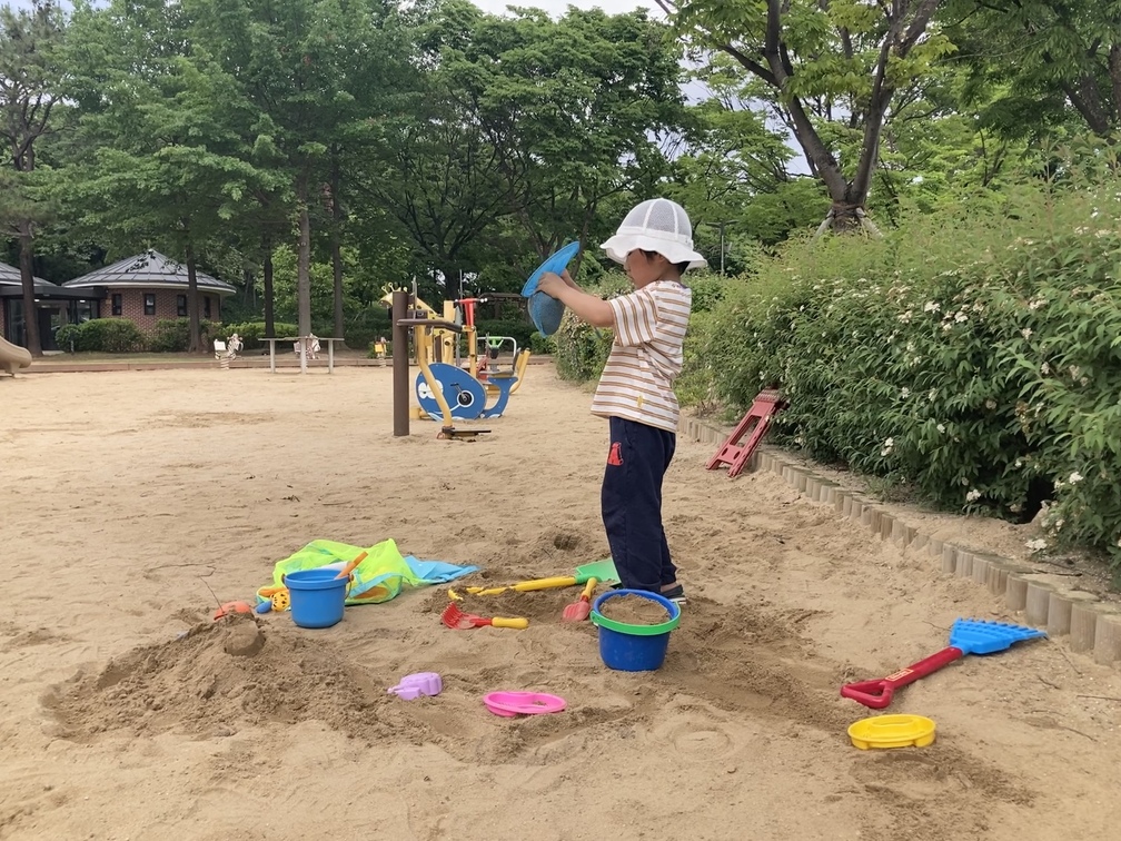 용산가족공원 모래놀이터