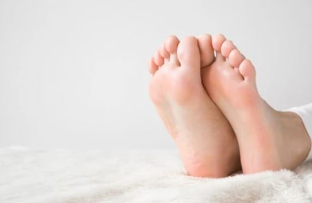 발 위생 관리하기