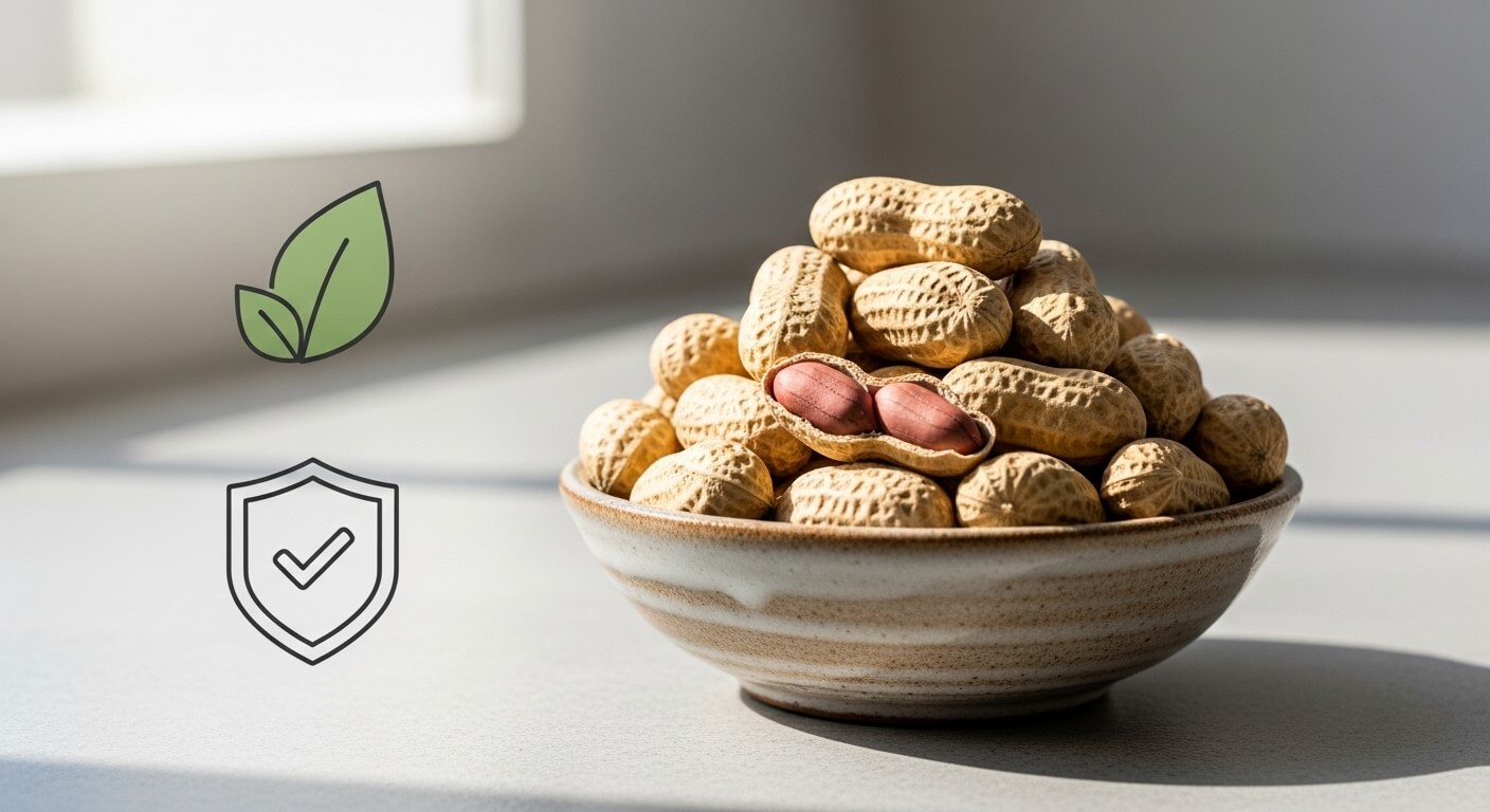 국내산 땅콩: 신선도와 안정성 중심