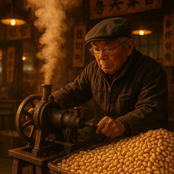 6시내고향 춘향골공설시장 뻥튀기 하는 할아버지