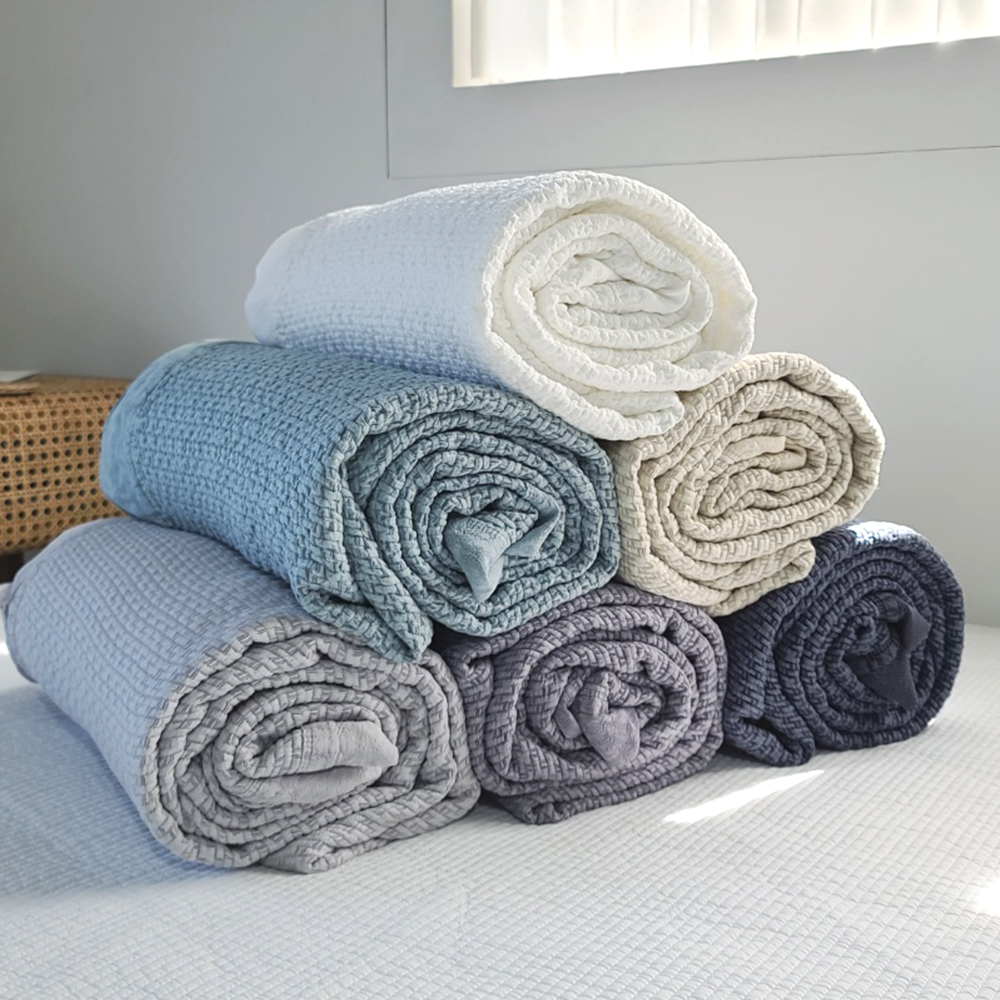 지니베딩 풍기인견 이불 삼중직 스프레드 여름이불