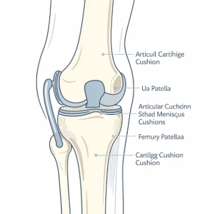 무릎 연골 손상 증상