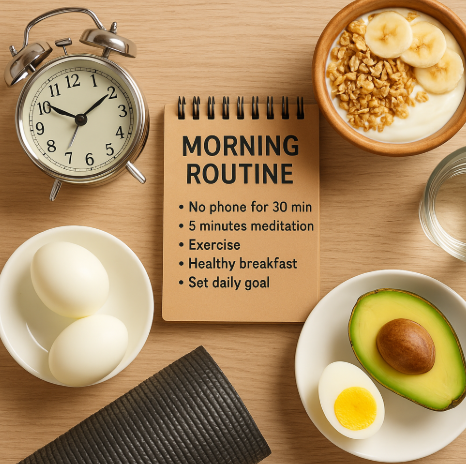 아침 루틴의 힘 관련이미지