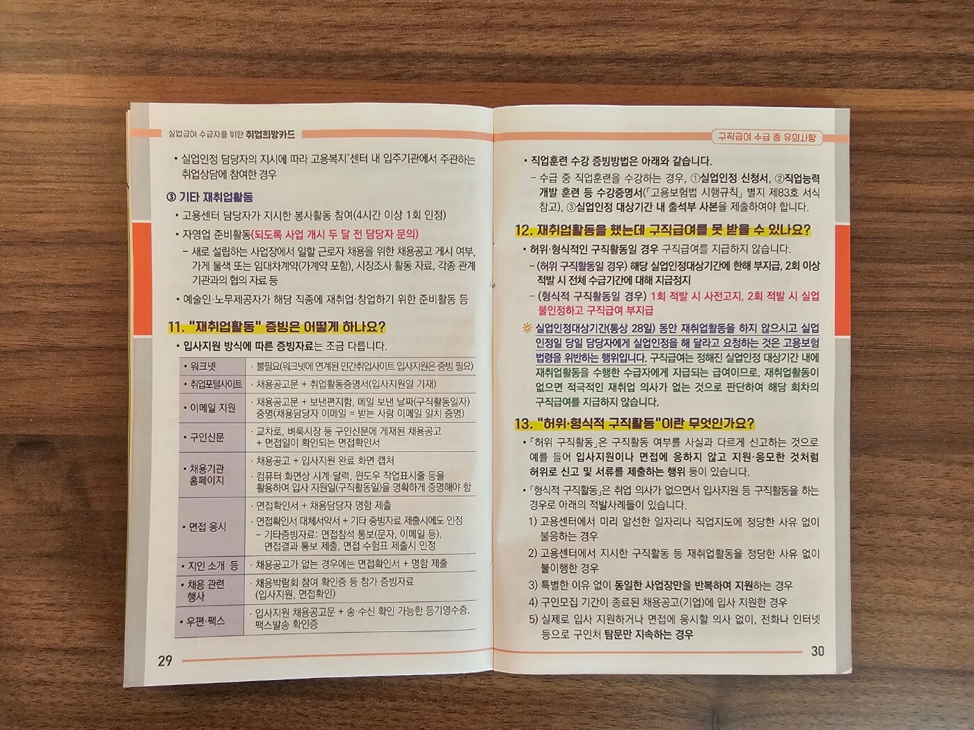 실업급여(구직급여) 신청방법