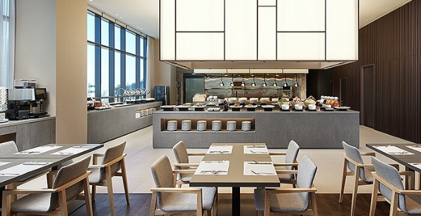 신라스테이 여수 조식 뷔페 카페