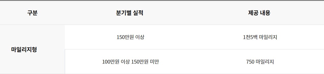 온 플래티늄 카드(스카이패스)