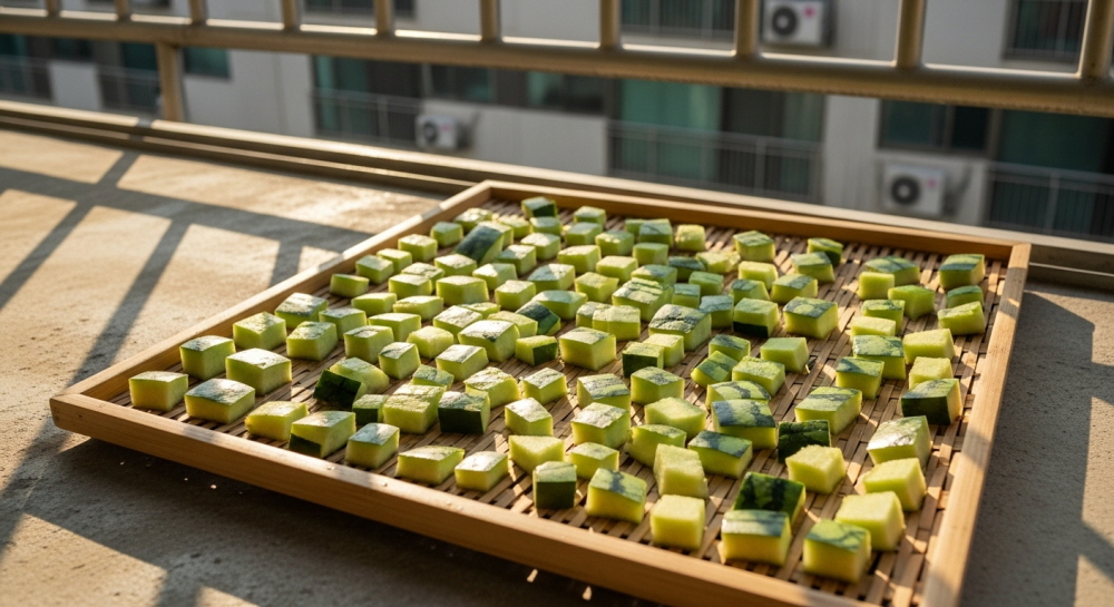 수박껍질 분리수거