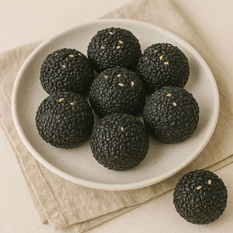 제주도 특산물 음식 흑임자떡 (재료 선별, 반죽, 증숙) 관련사진