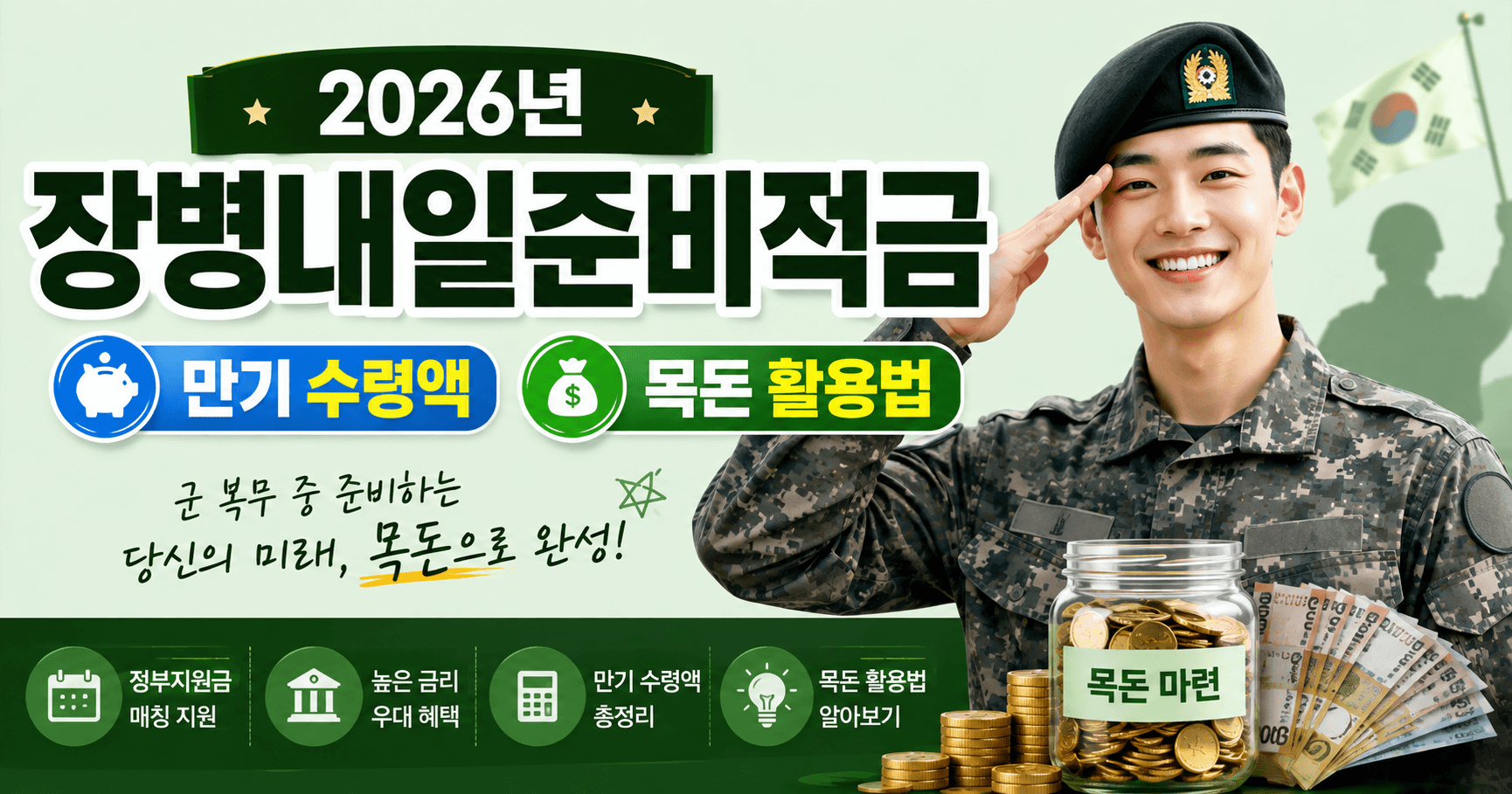 2026년 장병내일준비적금 안내 이미지