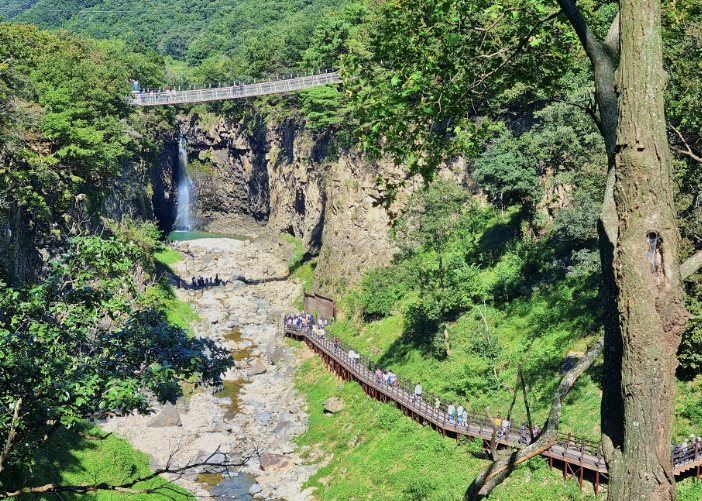 재인폭포 이미지