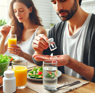 요즘 뜨는 건강보조식품 사진