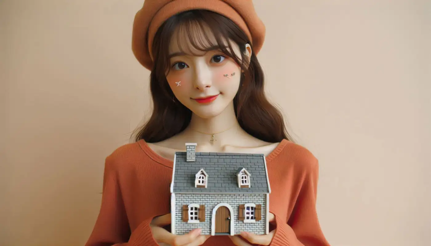 부동산-재테크-잘하는-방법을-알아보는-여성의-모습