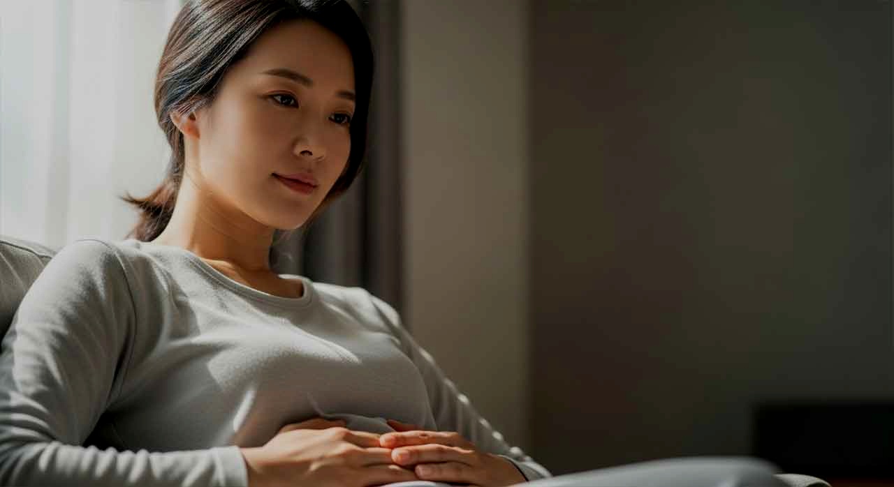 복부 통증을 느끼는 일상은 여성 건강 신호일 수 있다. [ⓒ이달의건강]