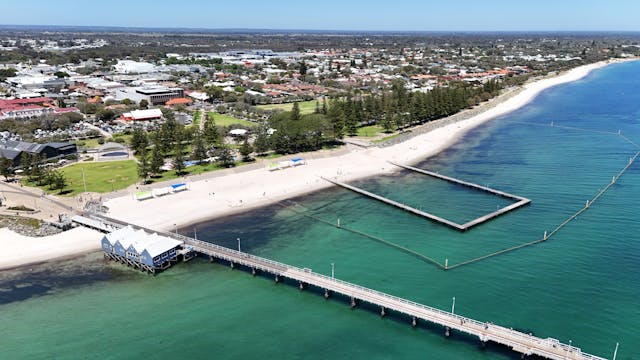 호주 제럴턴 남쪽 해안