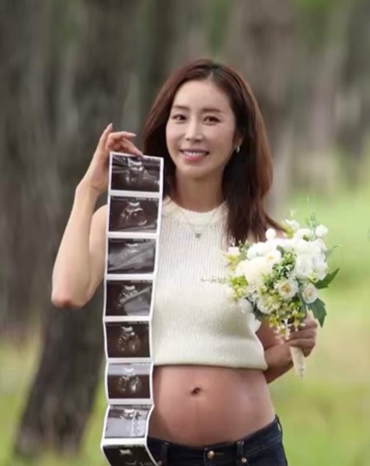 한다감 만삭화보
