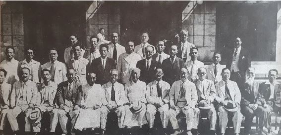 1948년 7월 17일 헌법기초위원회 의원 단체사진