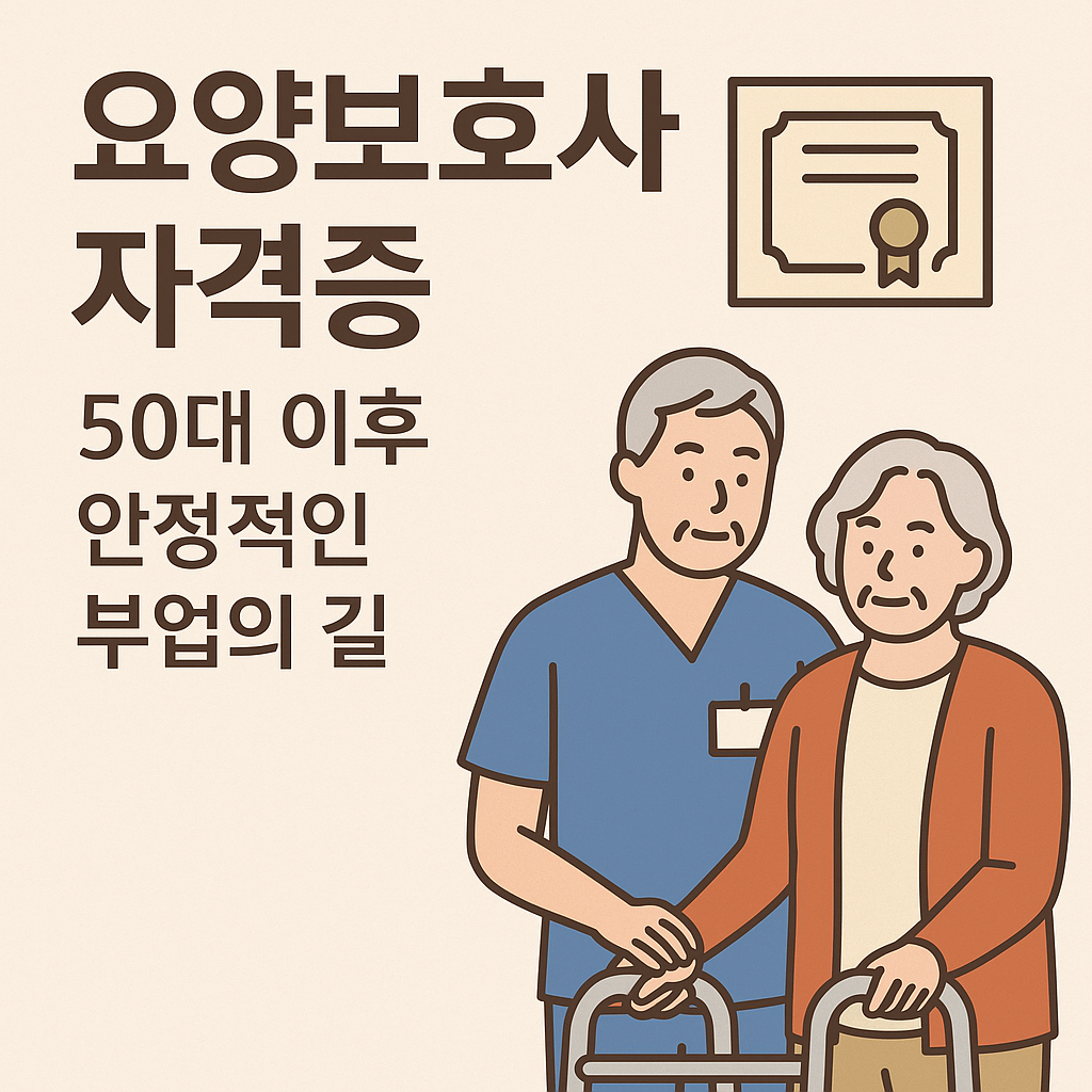 요양보호자 시니어 부업