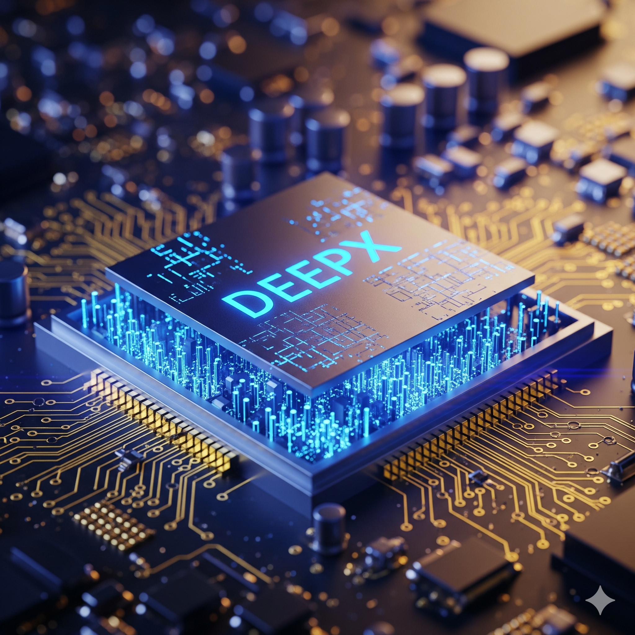 딥엑스 반도체칩 상상이미지