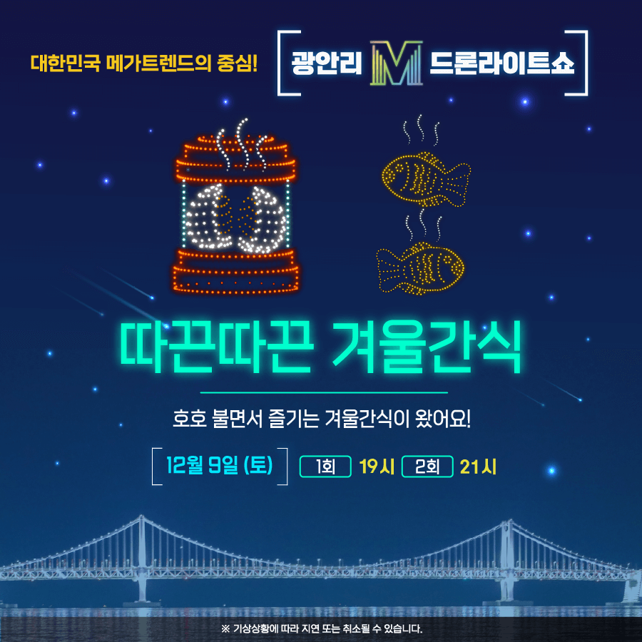 12월9일 광안리드론쇼