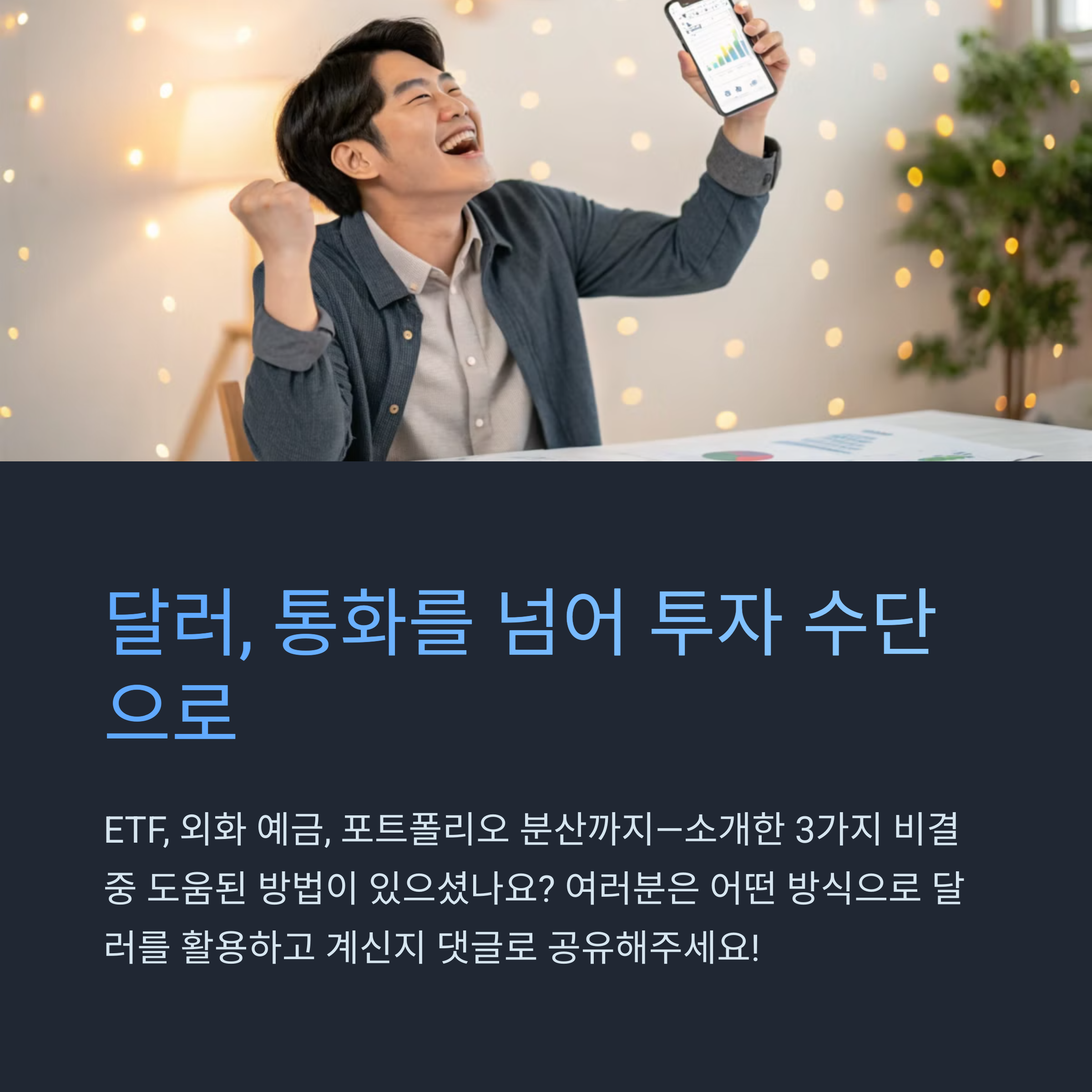 통화를 넘어 투자 수단으로