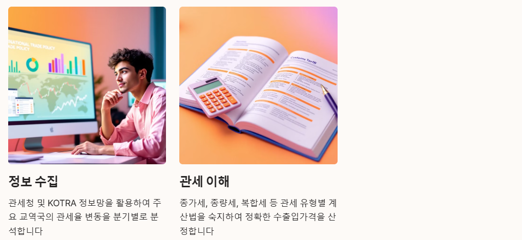 관세의 중요성과 대응 전략