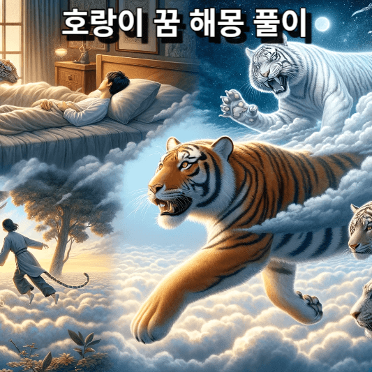 호랑이 꿈 해몽 풀이