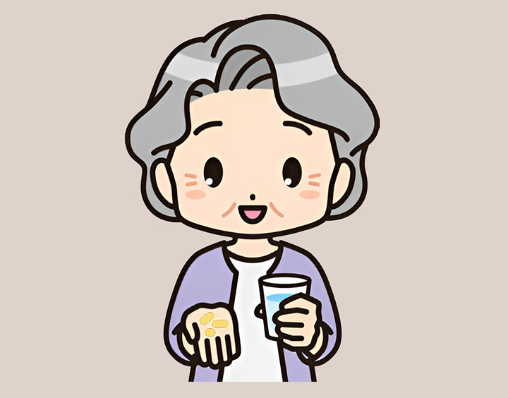 하이퍼셀-오메가3를-섭취하는-여성