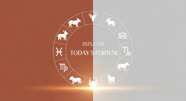 2025년 11월9일 오늘의 운세