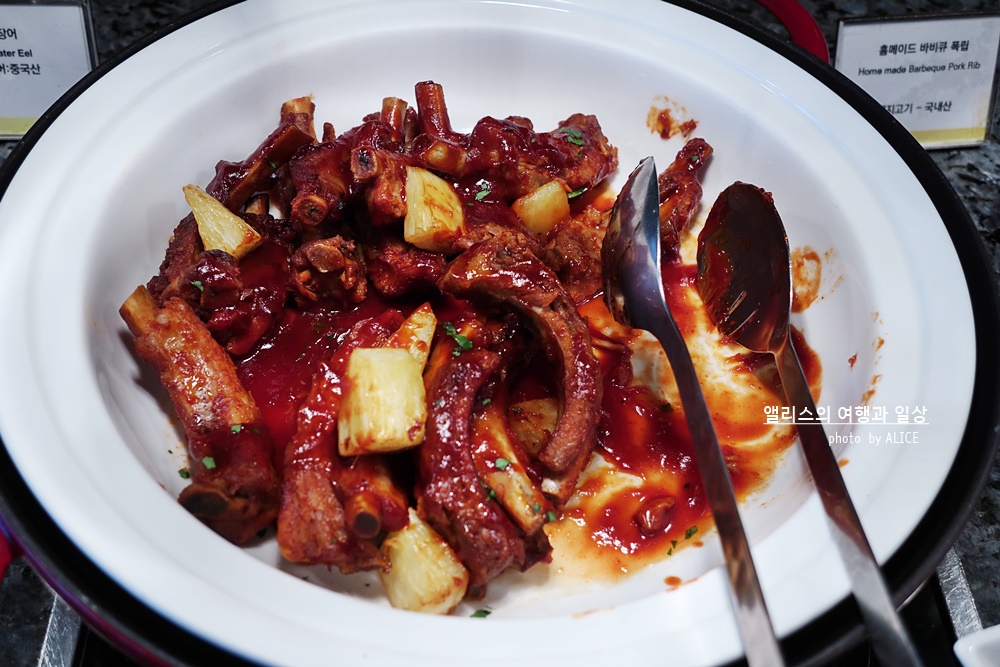 까밀리아 뷔페 (웨스틴 조선 부산) 해운대 오션뷰 레스토랑, 주말 런치 메뉴