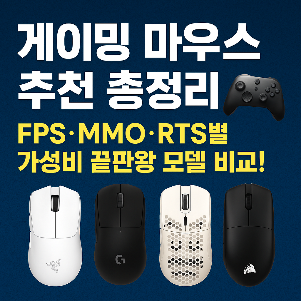 게이밍 미우스 추천 관련 이미지