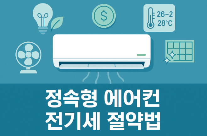 정속형-에어컨-전기세-절약방법-핵심-팁