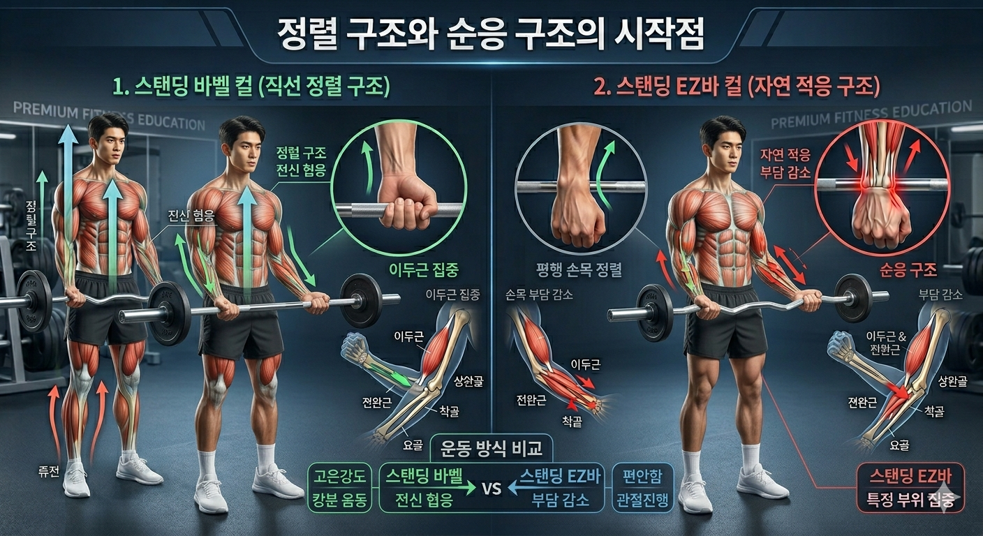 정렬 구조와 순응 구조의 시작점