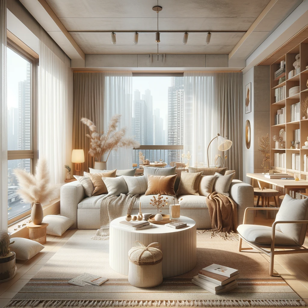 코지 캐주얼 인테리어