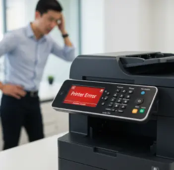 프린터가 오프라인 상태입니다