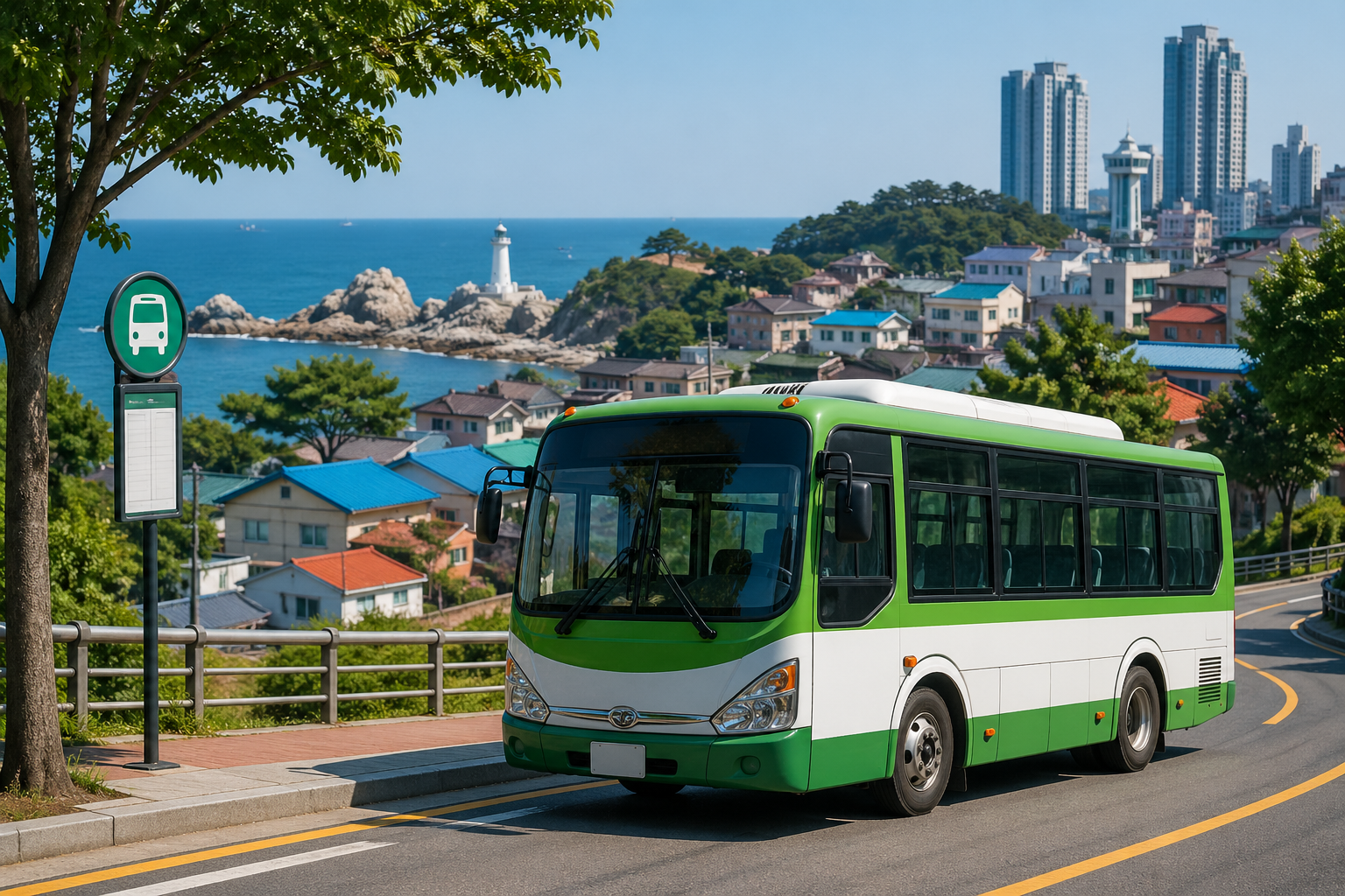 울산 마을버스 완벽 정리｜노선, 시간표, 이용방법까지 한눈에 보는 울산 대중교통 가이드 관련 사진