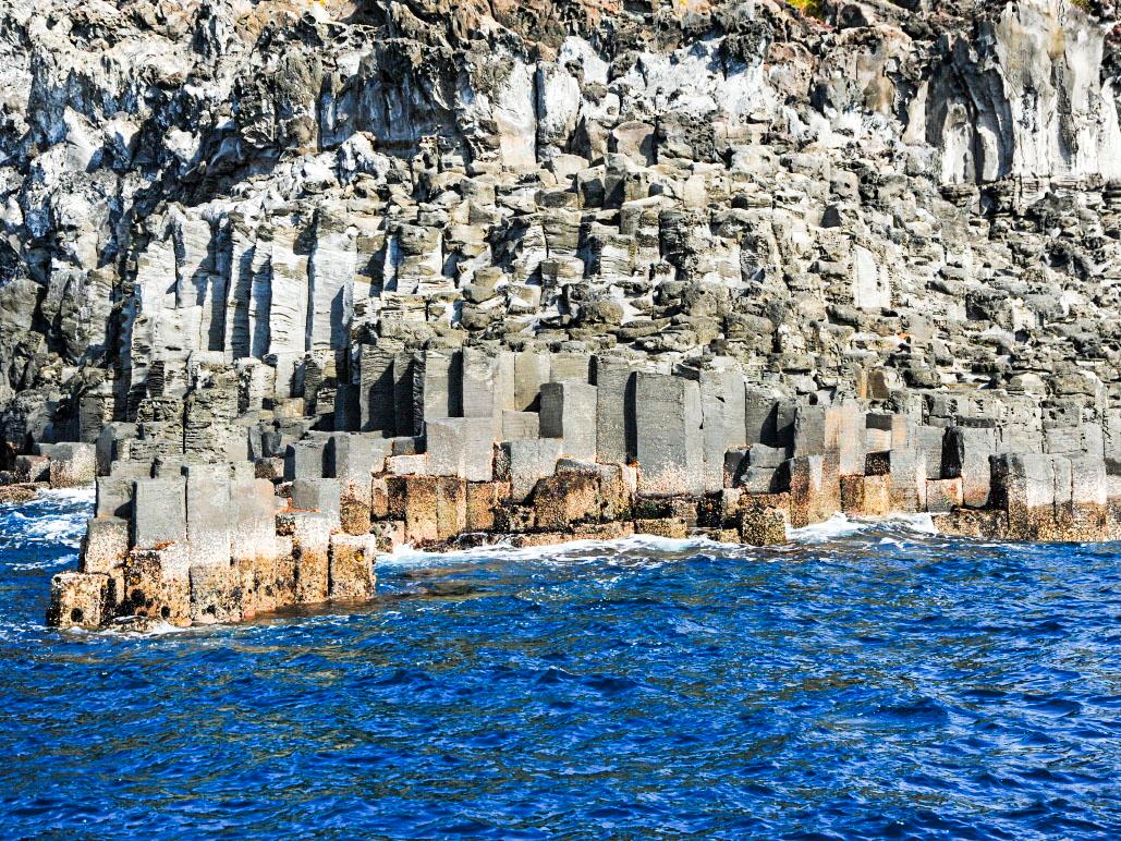 대포해안 주상절리대(제주관광공사 홈페이지에서)