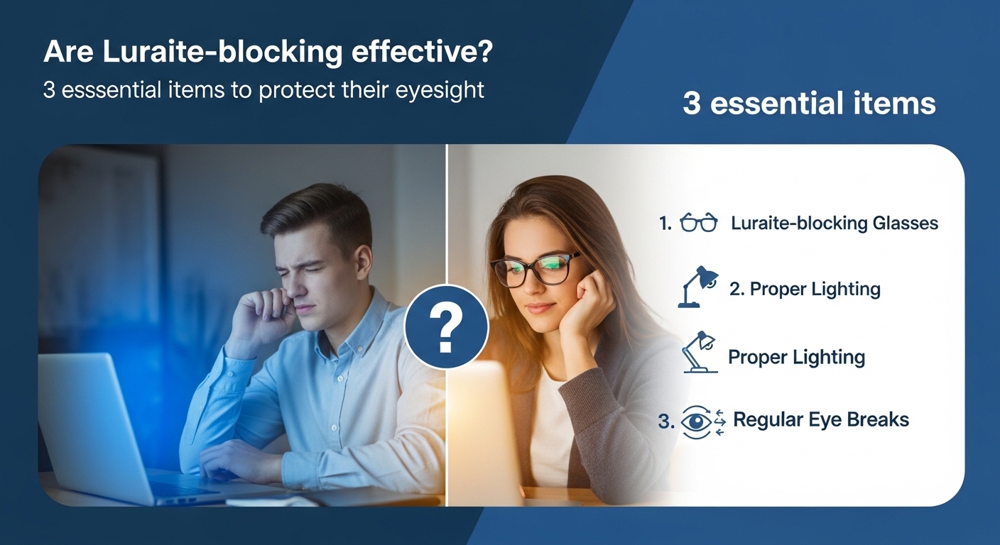 눈시력보호안경