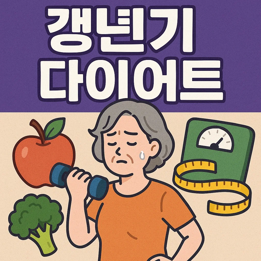 갱년기 다이어트 방법
