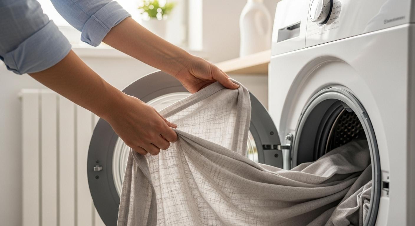 커튼 세탁하는 법