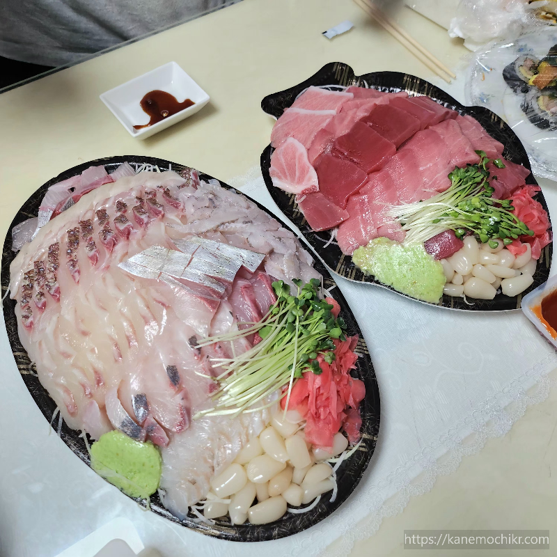 생선회-참다랑어회