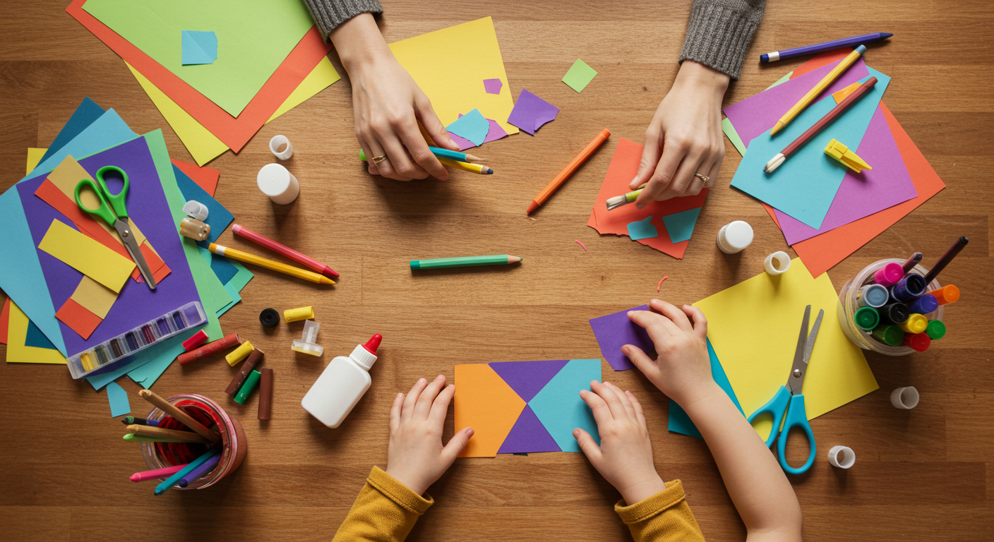 10가지 쉬운 아이와 함께하는 만들기 집에서 즐기는 창의 놀이
